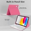 Etui z Klawiaturą Tech-Protect SC Pen do iPad 10.9 (10 Gen) / iPad 11 (2025) – Magenta